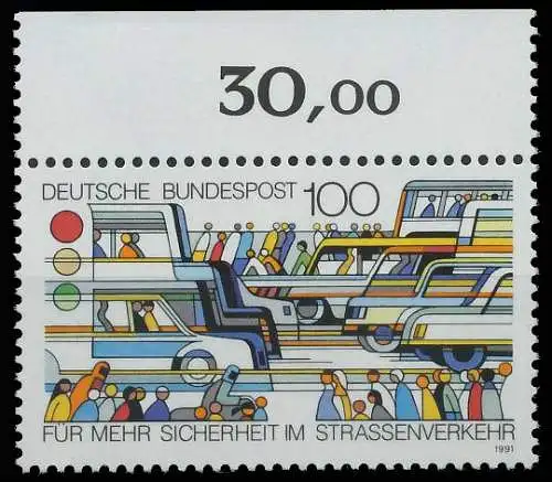 BRD BUND 1991 Nr 1554 postfrisch ORA 3E5C4E