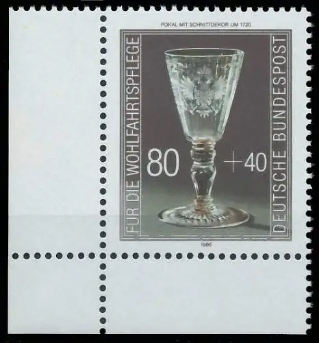 BRD BUND 1986 Nr 1298 postfrisch ECKE-ULI 3E5C56