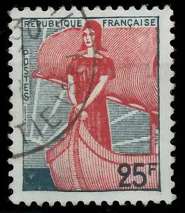 FRANKREICH 1959 Nr 1259 gestempelt 3EBC62
