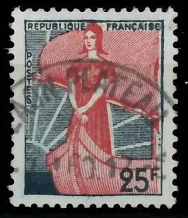 FRANKREICH 1959 Nr 1259 gestempelt 3EBC72