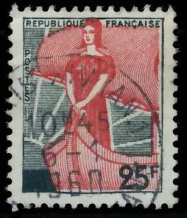 FRANKREICH 1959 Nr 1259 gestempelt 3EBC7E