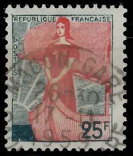 FRANKREICH 1959 Nr 1259 gestempelt 3EBC82