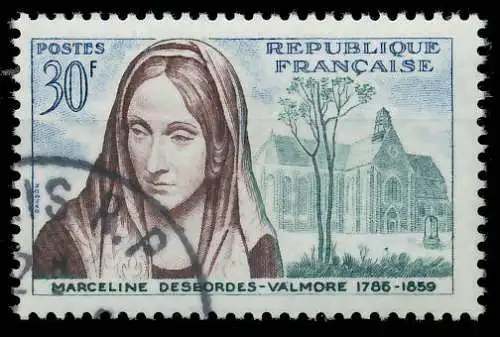 FRANKREICH 1959 Nr 1258 gestempelt 3EBDA2