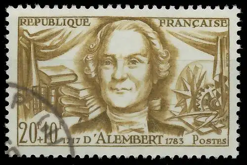 FRANKREICH 1959 Nr 1253 gestempelt 3EBDDA