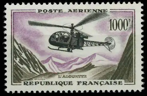 FRANKREICH 1958 Nr 1177 postfrisch 3EBF8E