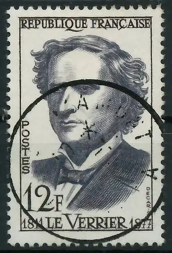 FRANKREICH 1958 Nr 1183 gestempelt 3EC04A