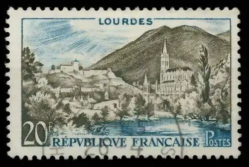 FRANKREICH 1958 Nr 1186 gestempelt 3EC0B2