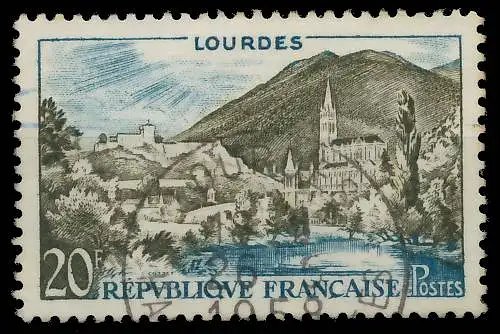 FRANKREICH 1958 Nr 1186 gestempelt 3EC0AE