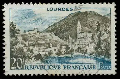 FRANKREICH 1958 Nr 1186 gestempelt 3EC0AA