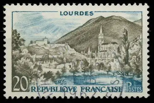 FRANKREICH 1958 Nr 1186 gestempelt 3EC0C6