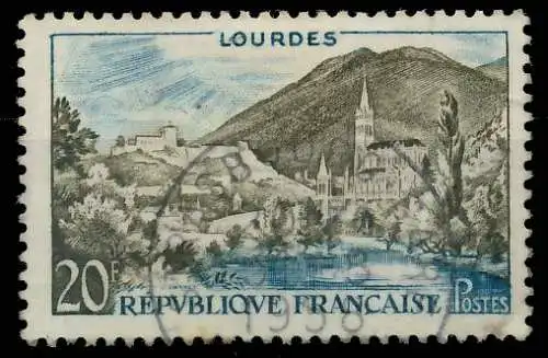 FRANKREICH 1958 Nr 1186 gestempelt 3EC0A2