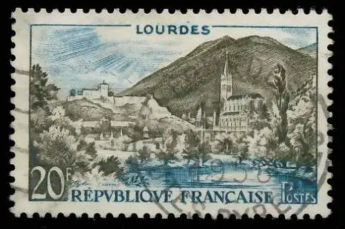 FRANKREICH 1958 Nr 1186 gestempelt 3EC0CE