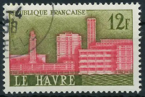 FRANKREICH 1958 Nr 1188 gestempelt 3EC11E