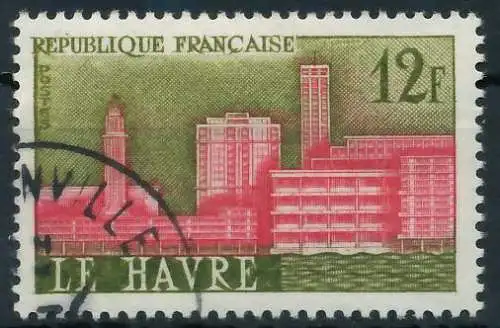 FRANKREICH 1958 Nr 1188 gestempelt 3EC116