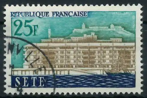 FRANKREICH 1958 Nr 1191 gestempelt 3EC146