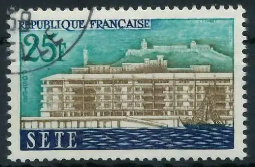 FRANKREICH 1958 Nr 1191 gestempelt 3EC156