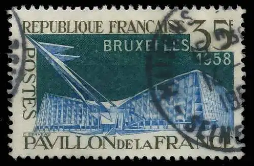 FRANKREICH 1958 Nr 1192 gestempelt 3EC16A