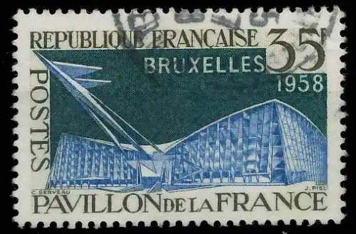 FRANKREICH 1958 Nr 1192 gestempelt 3EC16E