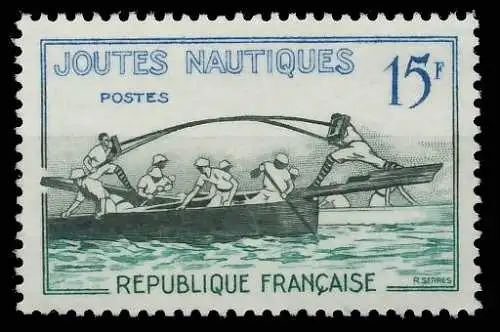 FRANKREICH 1958 Nr 1198 postfrisch SF50DD2