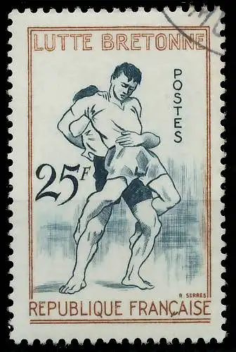 FRANKREICH 1958 Nr 1200 gestempelt 3EEA0A