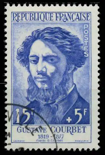 FRANKREICH 1958 Nr 1205 gestempelt 3EEA6A