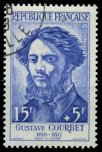 FRANKREICH 1958 Nr 1205 gestempelt 3EEA66