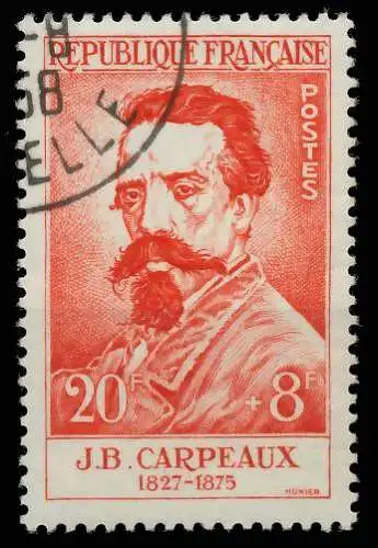 FRANKREICH 1958 Nr 1206 gestempelt 3EEA7A
