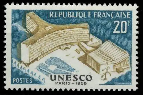 FRANKREICH 1958 Nr 1214 postfrisch SF53752