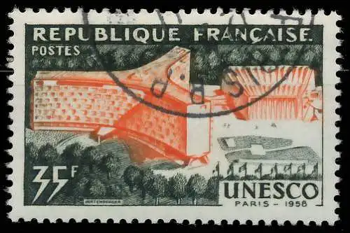 FRANKREICH 1958 Nr 1215 gestempelt 3EEBC6