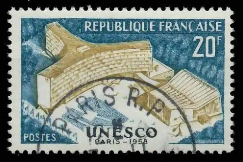 FRANKREICH 1958 Nr 1214 gestempelt 3EEBA2