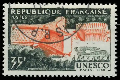 FRANKREICH 1958 Nr 1215 gestempelt 3EEBC2