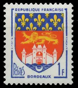 FRANKREICH 1958 Nr 1220 postfrisch SF537D2