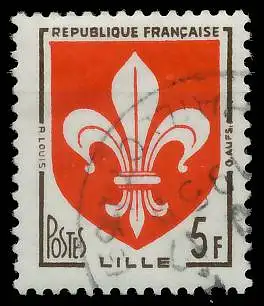 FRANKREICH 1958 Nr 1223 gestempelt 3EEC8E