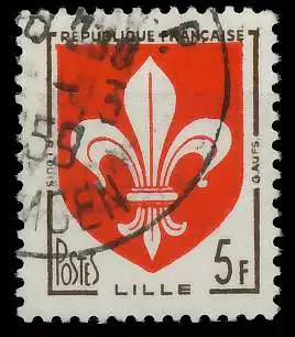 FRANKREICH 1958 Nr 1223 gestempelt 3EEC9E