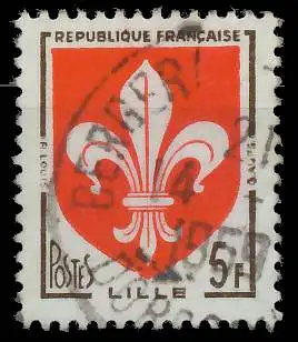 FRANKREICH 1958 Nr 1223 gestempelt 3EECA2