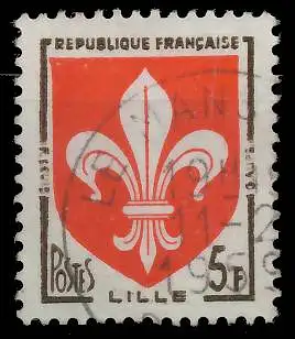 FRANKREICH 1958 Nr 1223 gestempelt 3EECB6