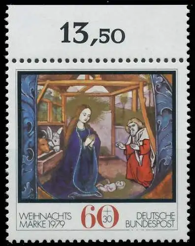 BRD BUND 1979 Nr 1032 postfrisch ORA SF538CA