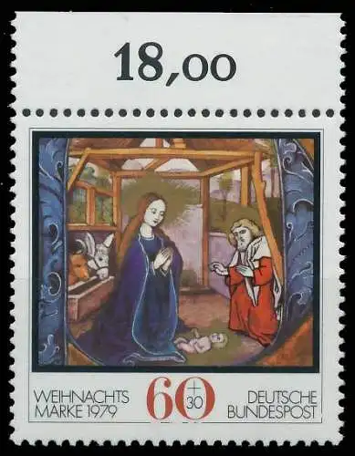 BRD BUND 1979 Nr 1032 postfrisch ORA 3EECF6