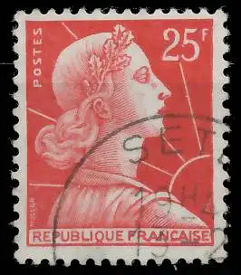 FRANKREICH 1959 Nr 1226 gestempelt 3EEFCE