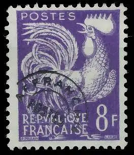 FRANKREICH 1959 Nr 1235 gestempelt 3EEFFA