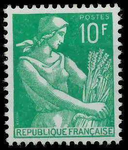 FRANKREICH 1959 Nr 1227 postfrisch 3EEFDE