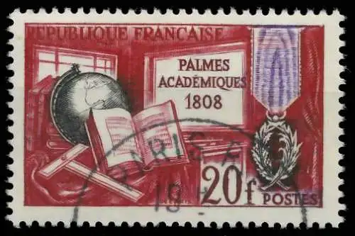 FRANKREICH 1959 Nr 1229 gestempelt 3EF046