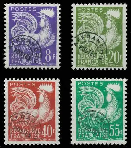 FRANKREICH 1959 Nr 1235-1238 postfrisch 3EF082