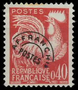 FRANKREICH 1959 Nr 1237 gestempelt 3EF0AA