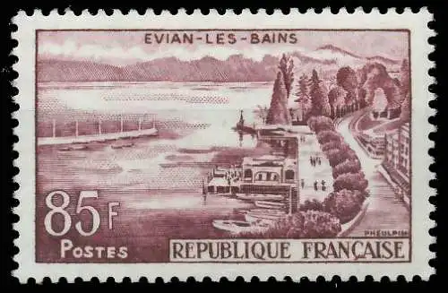 FRANKREICH 1959 Nr 1233 postfrisch SF53C9A