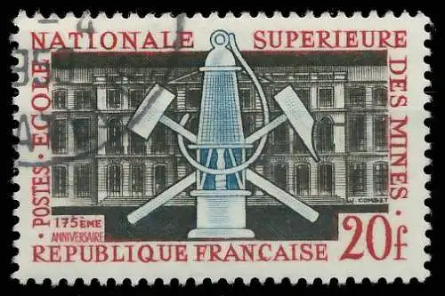 FRANKREICH 1959 Nr 1241 gestempelt 3EF176