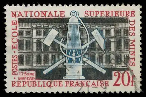 FRANKREICH 1959 Nr 1241 gestempelt 3EF166