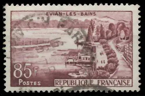 FRANKREICH 1959 Nr 1233 gestempelt 3F39F2