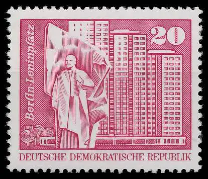 DDR DS AUFBAU IN DER Nr 1820 postfrisch SF5ADFA