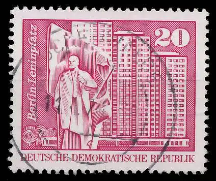 DDR DS AUFBAU IN DER Nr 1820 gestempelt 3F3ADE